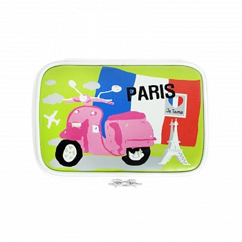 Иллюстрированная косметичка (Париж) Illustrated Pouch (Paris)