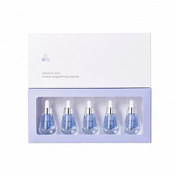 Набор ампул с гиалуроновой кислотой Hyaluronic Acid Moisture Programming  Ampoule