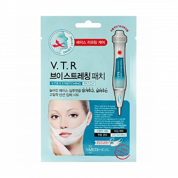 Патч-маска для коррекции овала лица V.T.R. Stretching Patch