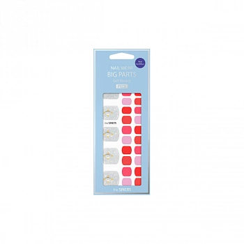 Наклейки для педикюра 04 Nail Wear Big Parts Gel Sticker 08