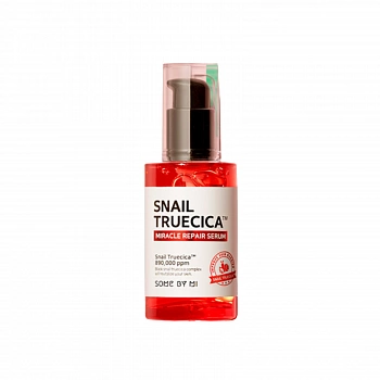 Восстанавливающая сыворотка с муцином чёрной улитки Snail TrueCica Miracle Repair Serum