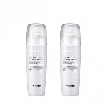 Осветляющая эмульсия с муцином улитки Intense Care Gold 24K Snail Whitening Emulsion