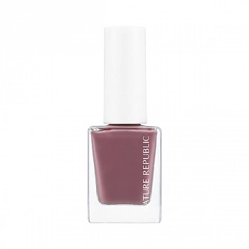 Лак для ногтей 17 фиолетовые бобы Color & Nature Nail Color 17 Red Bean Purple