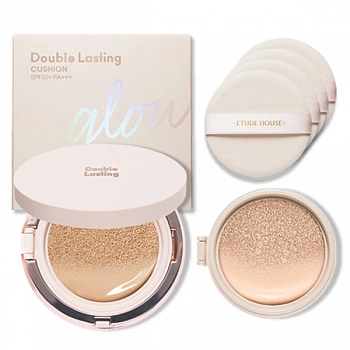 Набор Тональная Основа-Кушон Сияние N23 Double Lasting Cushion Glow  Edition Set N23