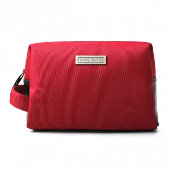 Многофункциональная косметичка на молнии (Красный) Zipper Point Homme Multipurpose Pouch (Red)