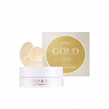 Гидрогелевые патчи для век и межбровья с золотом и EGF Gold EGF Eye & Spot Patch